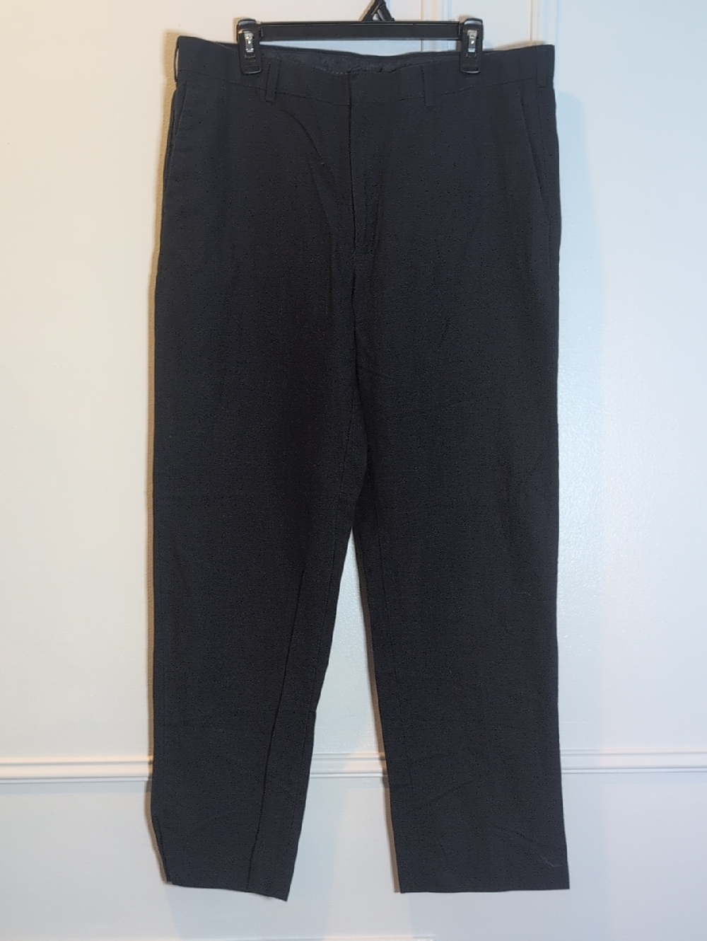 Cubavera Navy Linen Men's Dress Pants